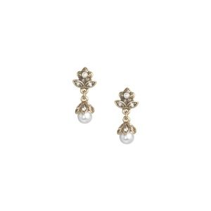 Royal Thistle Delicate Drop Earrings